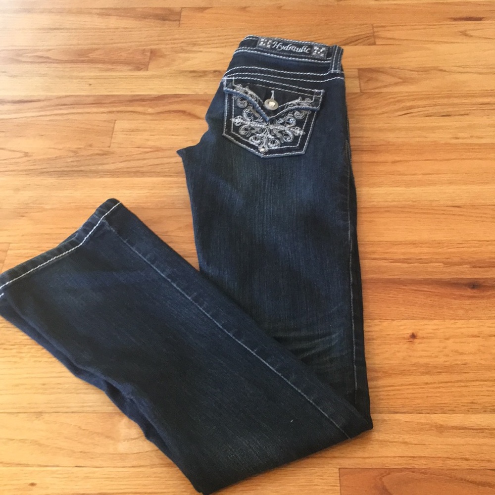 Hydraulic Premium Jean Low Rise Boot Cut Size:1/2